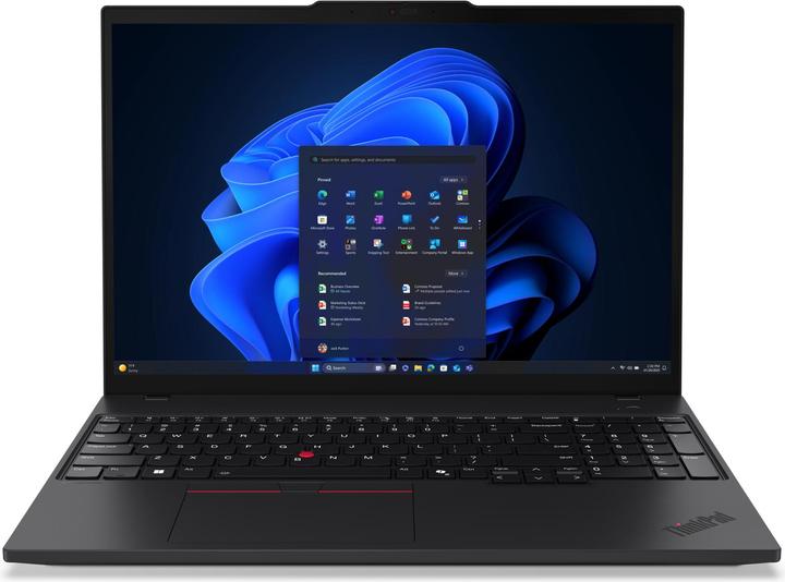 Image du produit Lenovo ThinkPad T16 Gen 4 (16", Intel Core Ultra 5 225U, 16 Go, 512 Go, DE)