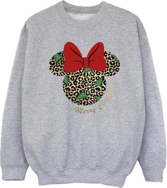 Immagine prodotto Disney Minnie Mouse Leopard Christmas Felpa Ragazze (152, 158)