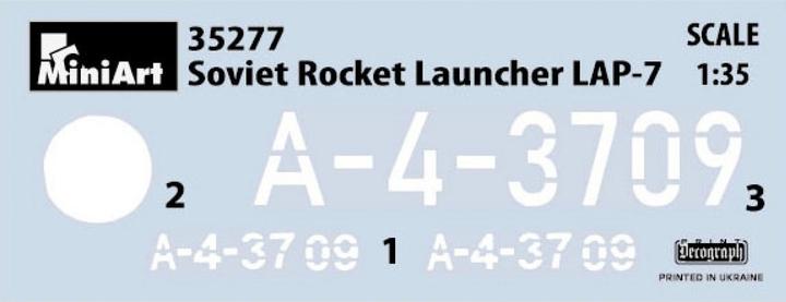 Produktbild Mini art Soviet Rocket Launcher LAP-7