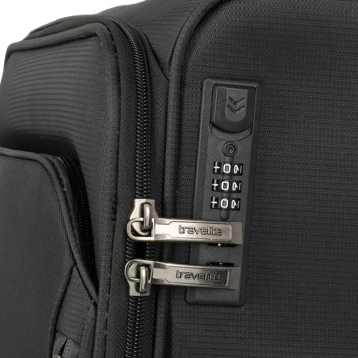 Immagine prodotto Travelite Jetpack Trolley S Wings 2w Schwarz (25 l, Bagaglio a mano (fino a 50 litri))