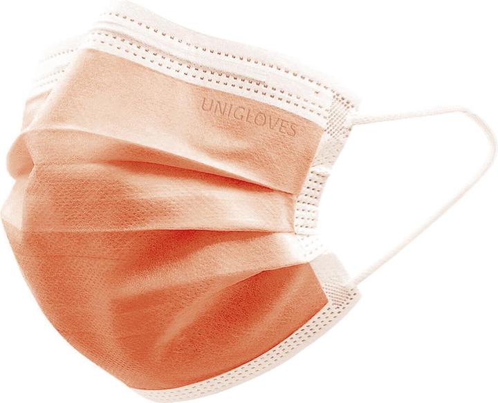 Produktbild Unigloves Maske Typ IIR ORANGE -50 Stk. (50 x)