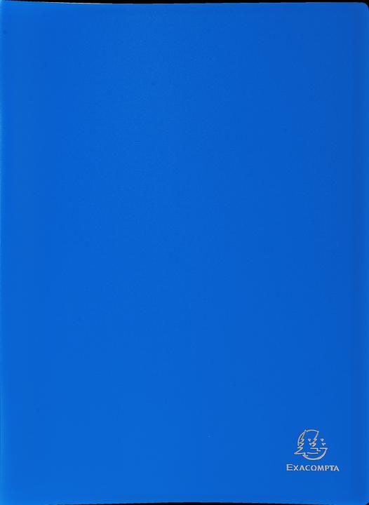 Actual product image Exacompta Display book PP pockets blue (A4, 1 x)