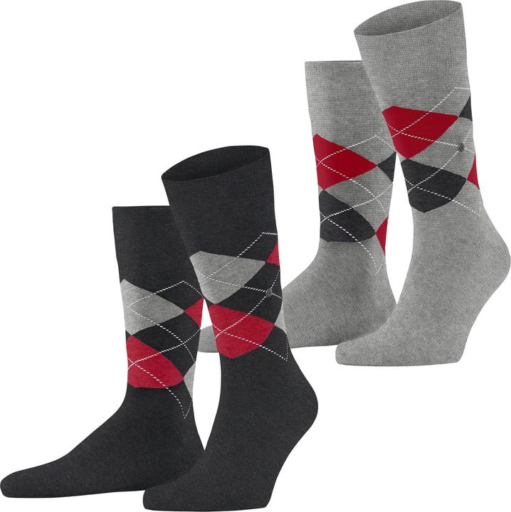 Nero/grigio/rosso