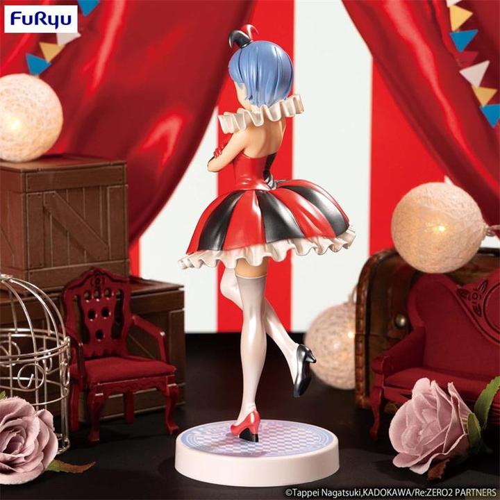 Produktbild Furyu Re:ZERO SSS PVC Statue Rem in Circus Pearl Color Ver. 21 cm