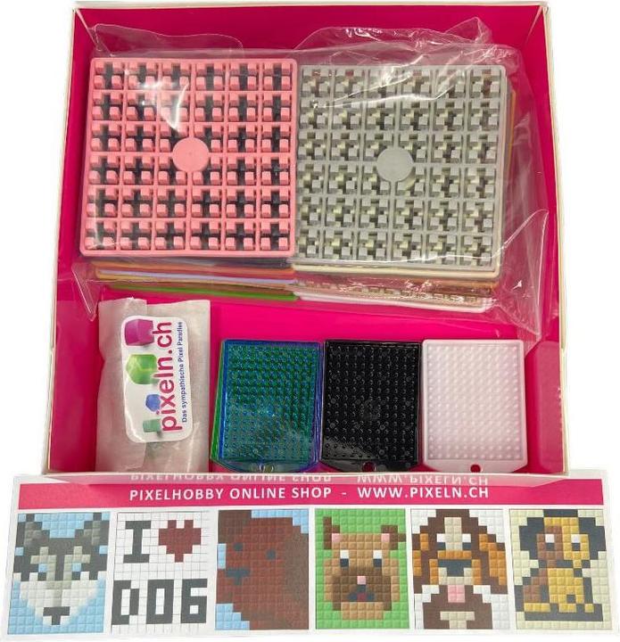 Produktbild pixeln.ch Schlüsselanhänger 6er Geschenk Set - Hunde