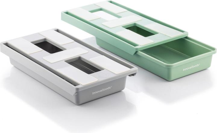 InnovaGoods 2x Selbstklebende Schreibtischschubladen