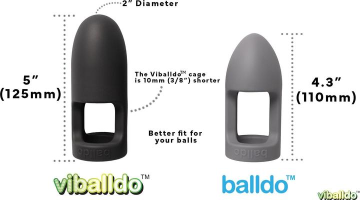 Produktbild Balldo Viballdo Schwarz (4 cm)