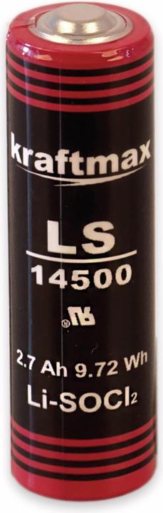 Produktbild Kraftmax Ls14500 LithiumRundzelle AA (1 Stk., AA, 2600 mAh)