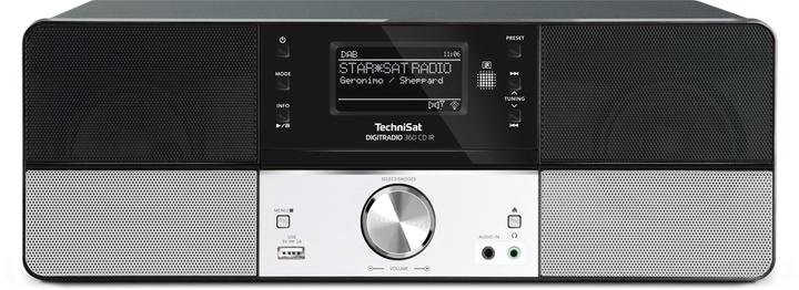 Actual product image TechniSat DigitRadio 360 CD IR (Web radio, DAB+, FM, Wi-Fi)
