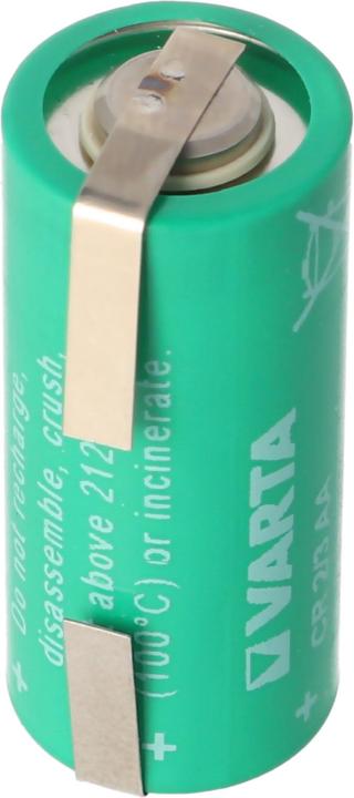Image du produit Varta Pile CR2/3AA, 6237 avec languette à souder en forme de U, 6237301301 (1 pcs, 2/3 AA, 1350 mAh)