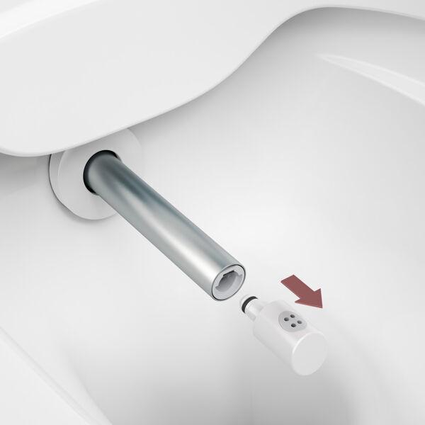 Immagine prodotto Laufen Running Cleanet Riva Doccia WC a filo pavimento, a parete, telecomando, sedile WC con coperchio