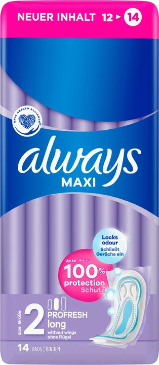 Produktbild Always Maxi Profresh Long (14 x, Damenbinden)