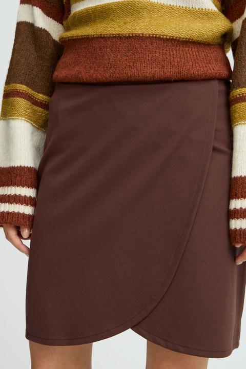 Actual product image B.young BYPARRIN WRAP MINI SKIRT 20815722 (S)