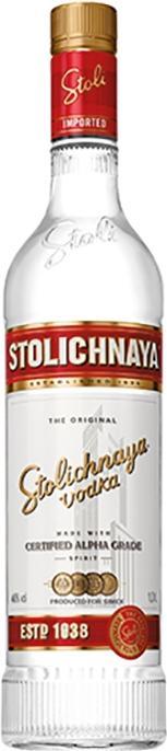 Image du produit Stolichnaya Vodka (1 x 100 cl)