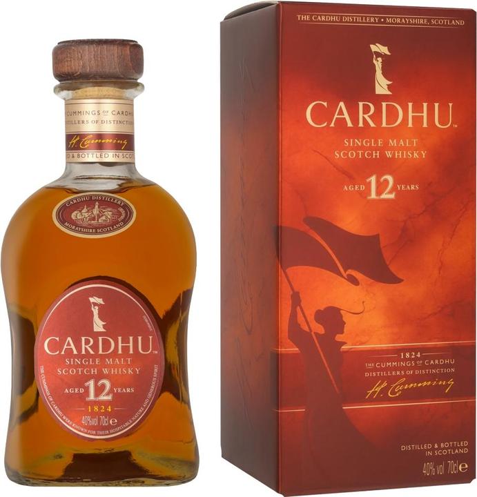 Actual product image Cardhu 12 Years (Single Malt, Scotch whisky, 1 x 70 cl)