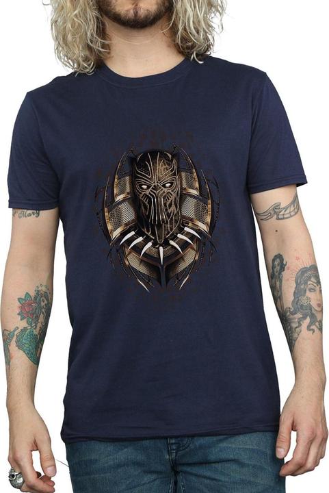 Image du produit Mens Black Panther Gold Killmonger T-Shirt (S)
