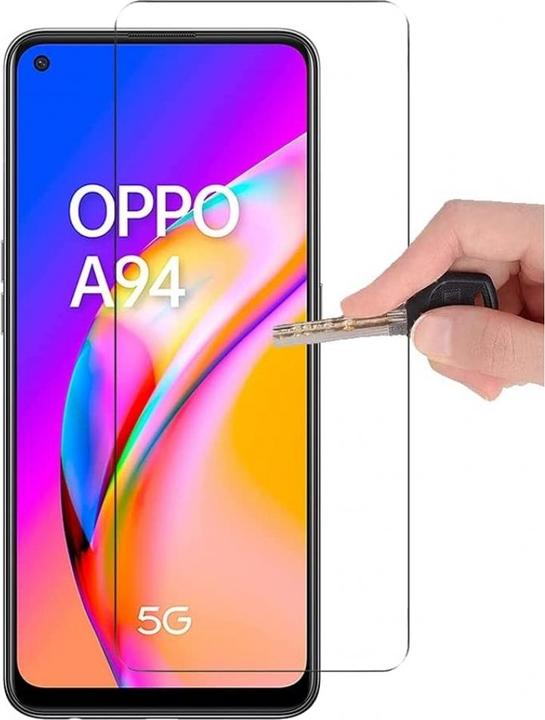 Produktbild Screenguard Oppo A94 5G Panzerglas Schutzfolie Case Friendly Design (1 Stück, Oppo A94 5G)