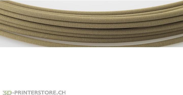 Actual product image 3d-printerstore.ch PROFILL Filament Metal PLA brass 0.75kg 2.85mm (PLA, 2.85 mm, 750 g)