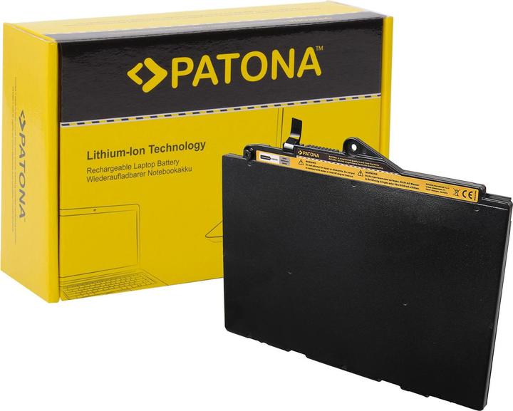 Actual product image Patona Battery f. HP EliteBook 725 820 G3 SN03XL HSTNN-DB6V 800514-001 800232-241 (2800 mAh)