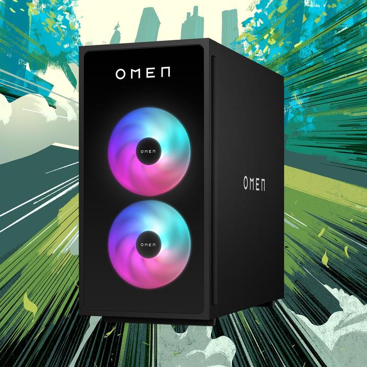 Image du produit HP PC de jeu Omen 35L GT16-0075ng (Intel Core i7-14700F, 32.77 Go, 1000 Go, GeForce RTX 4060 Ti)