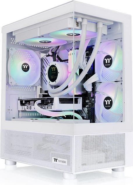 Immagine prodotto Thermaltake Visualizza 170 TG ARGB Snow White (mATX, Mini-ITX)