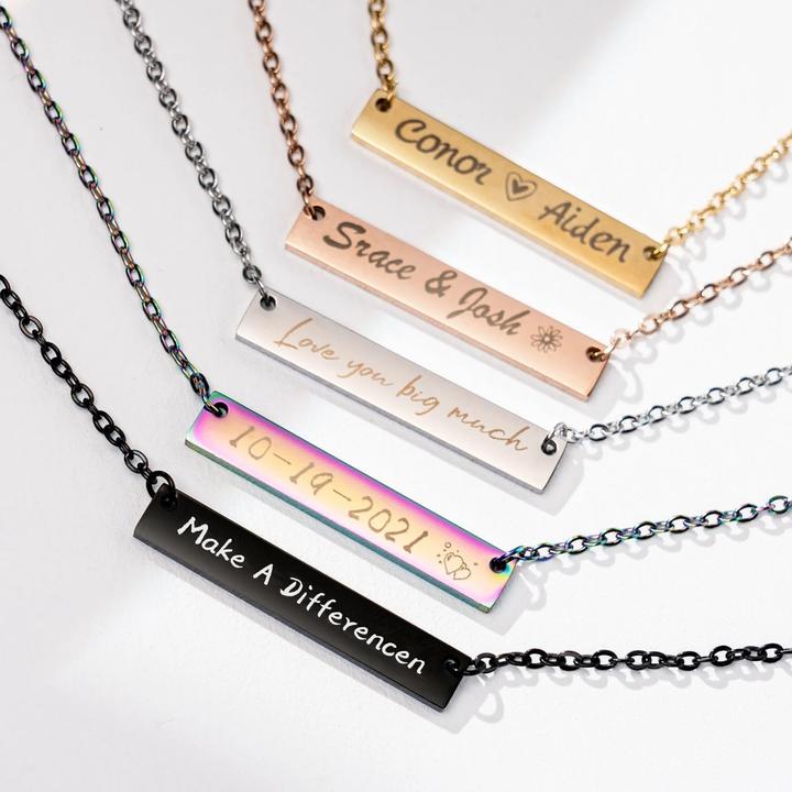 Actual product image LaserPecker Metal necklace & bracelet package 40 pcs. (Stainless steel)