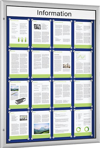 Produktbild Schaar-Design Flachschaukasten (Wandtafel, 102.5 x 138 cm)