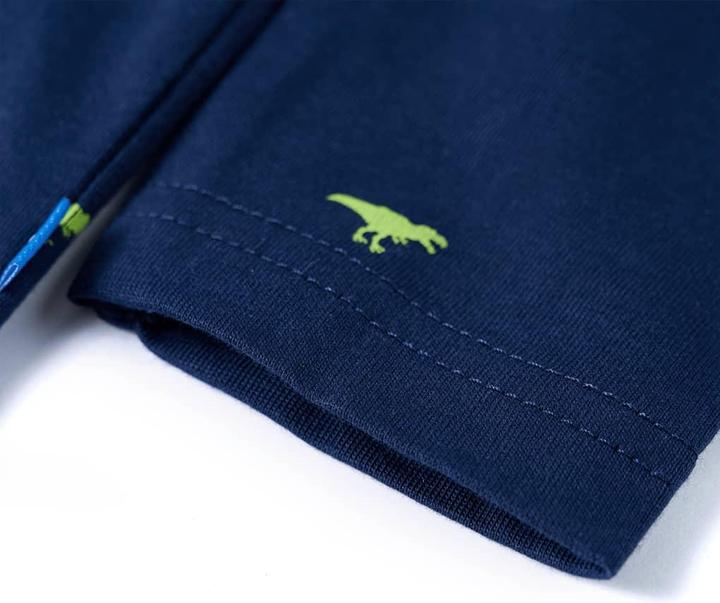 Image du produit VidaXL Chemise enfant bleu marine 92,Matière : 100 % coton,Couleur (92)
