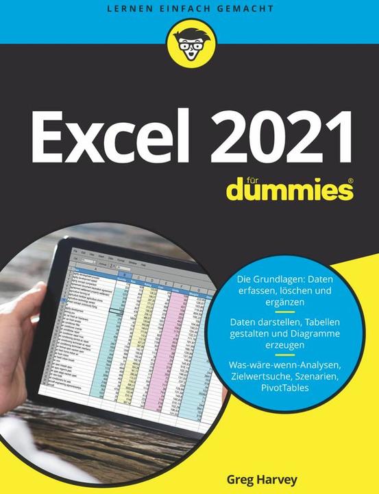 Actual product image Excel 2021 für Dummies (German, Greg Harvey, 2022)