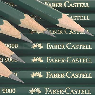 Produktbild Faber-Castell Bleistift 9000 (5H, 12 x)