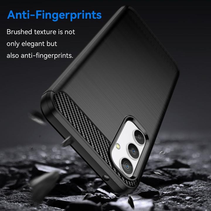 Actual product image König Design Case Mobile Protection for Google Motorola Samsung Xiaomi Case Cover Carbon Optics (Samsung Galaxy A34 5G)