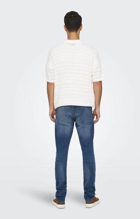 Actual product image Only & Sons ONSLOOM Low Waist Slim Fit Jeans Slim Fit Jeans (28)