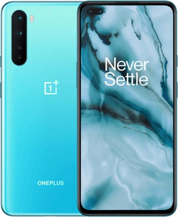 OnePlus Nord (8GB) (128 GB, Blue Marble, 6.44", Dual SIM, 48 Mpx, 5G)