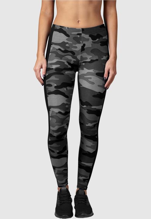 Actual product image Urban Classics Ladies Camo Stripe Leggings (XXL)