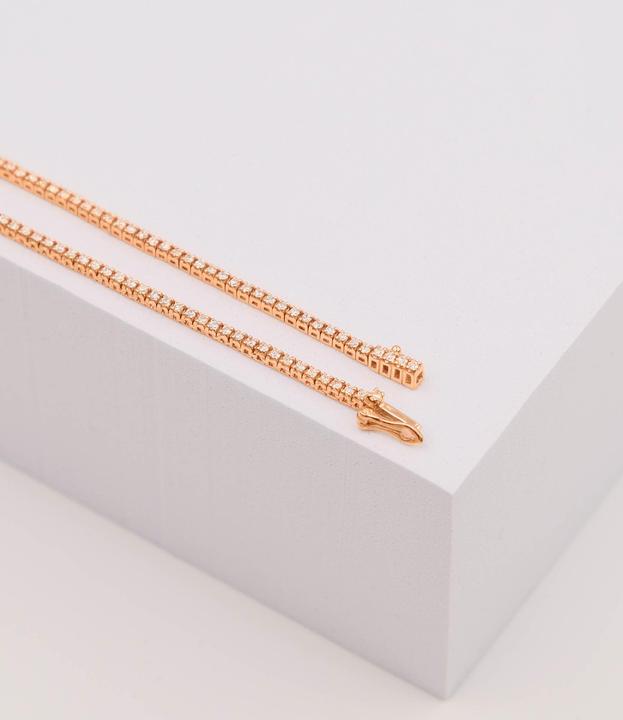 Immagine prodotto Muau Bracciale (17 cm, Oro rosa 750/18 carati)