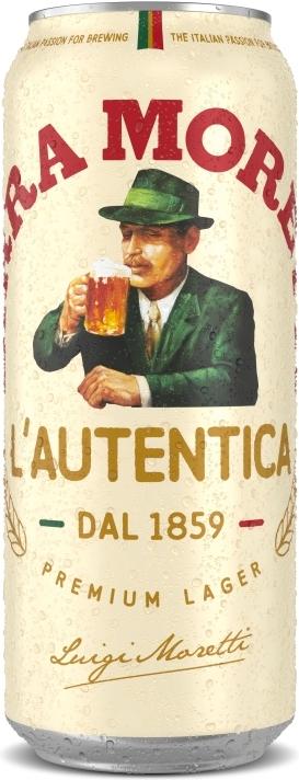 Produktbild Birra Moretti L'Autentica (24 x 50 cl)