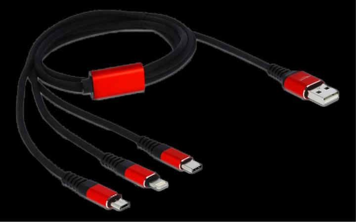 Produktbild Delock 3in1 (1 m, USB 2.0, 5 W)