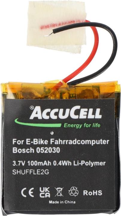 Actual product image XCell Li-Ion-Akku - 100mAh (3.7V) - für MP3-Player, Musik Player wie Apple 616-0274, 616-0278