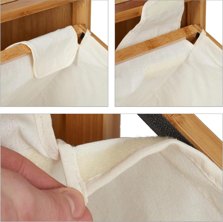 Actual product image Relaxdays Linen closet (32.50 l)