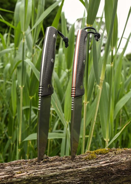 Actual product image Kvin Outdoor Knife Brown Black