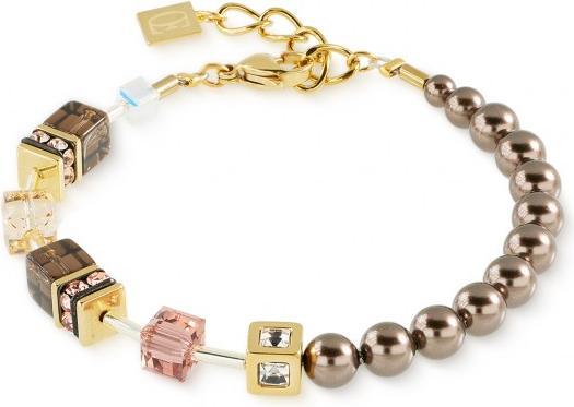 Coeur de Lion Armband in Braun, Champagner (Matérisé)