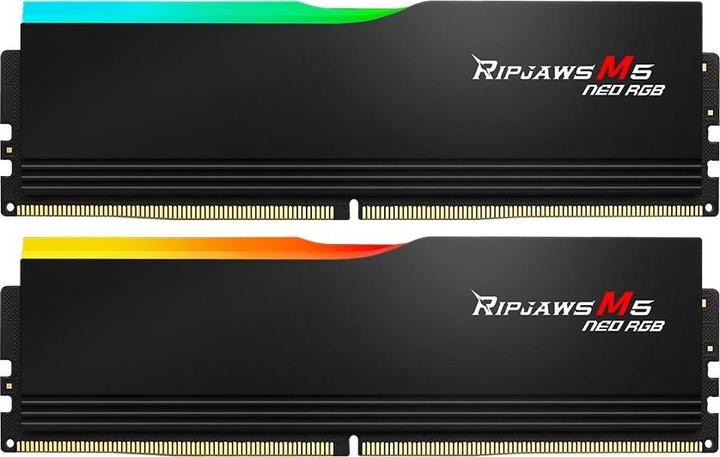 Actual product image G.Skill DIMM 32 GB DDR5-6000 (2x 16 GB) Dual-Kit (schwarz, F5-6000J3038F16GX2-RM5NRK, Ripjaws M5 Neo, INTEL (2 x 16GB, 6000 MHz, DDR5 RAM, DIMM)