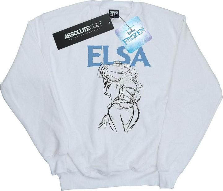 Immagine prodotto Disney Frozen Elsa Profile Sketch Felpa Donna (M)