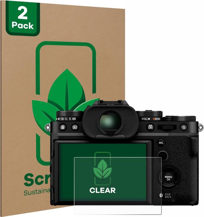Produktbild ScreenLeaf Schutzfolie nachhaltiger Displayschutz Displayschutzfolie Folie Klar Transparent (Displayschutz, X-T5)