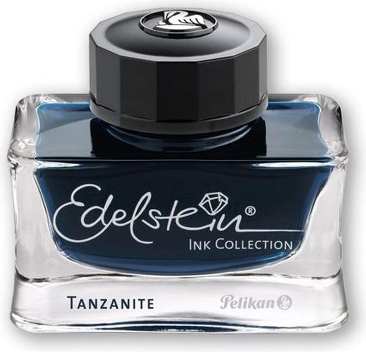 Image du produit Pelikan La tanzanite, pierre précieuse de verre à l'encre (Encrier, Bleu, Noir)