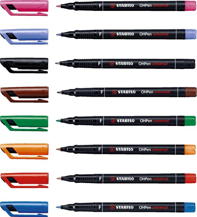 Immagine prodotto STABILO Penna universale OHPen permanente (Nero, 0.70 mm, 1 x)