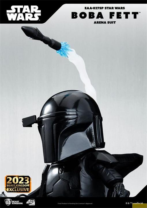 Produktbild Beast Kingdom Star Wars statuette Egg Attack Boba Fett Arena Suit 17 cm
