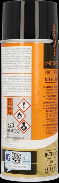 Actual product image Foliatec Interior colour
