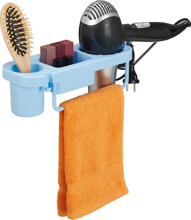 Actual product image Relaxdays Hairdryer holder