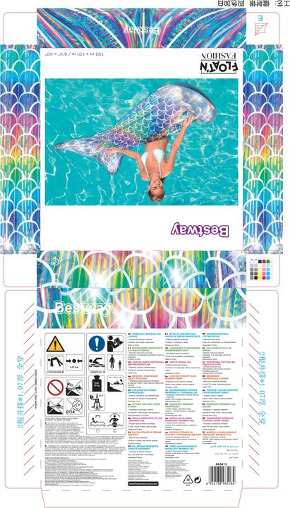 Actual product image Bestway Mermaid Tail